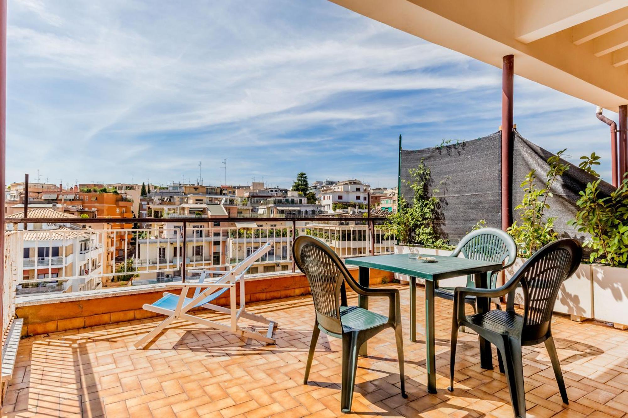 Apartament L'Attico Con Terrazza In Corso Francia Rzym Zewnętrze zdjęcie