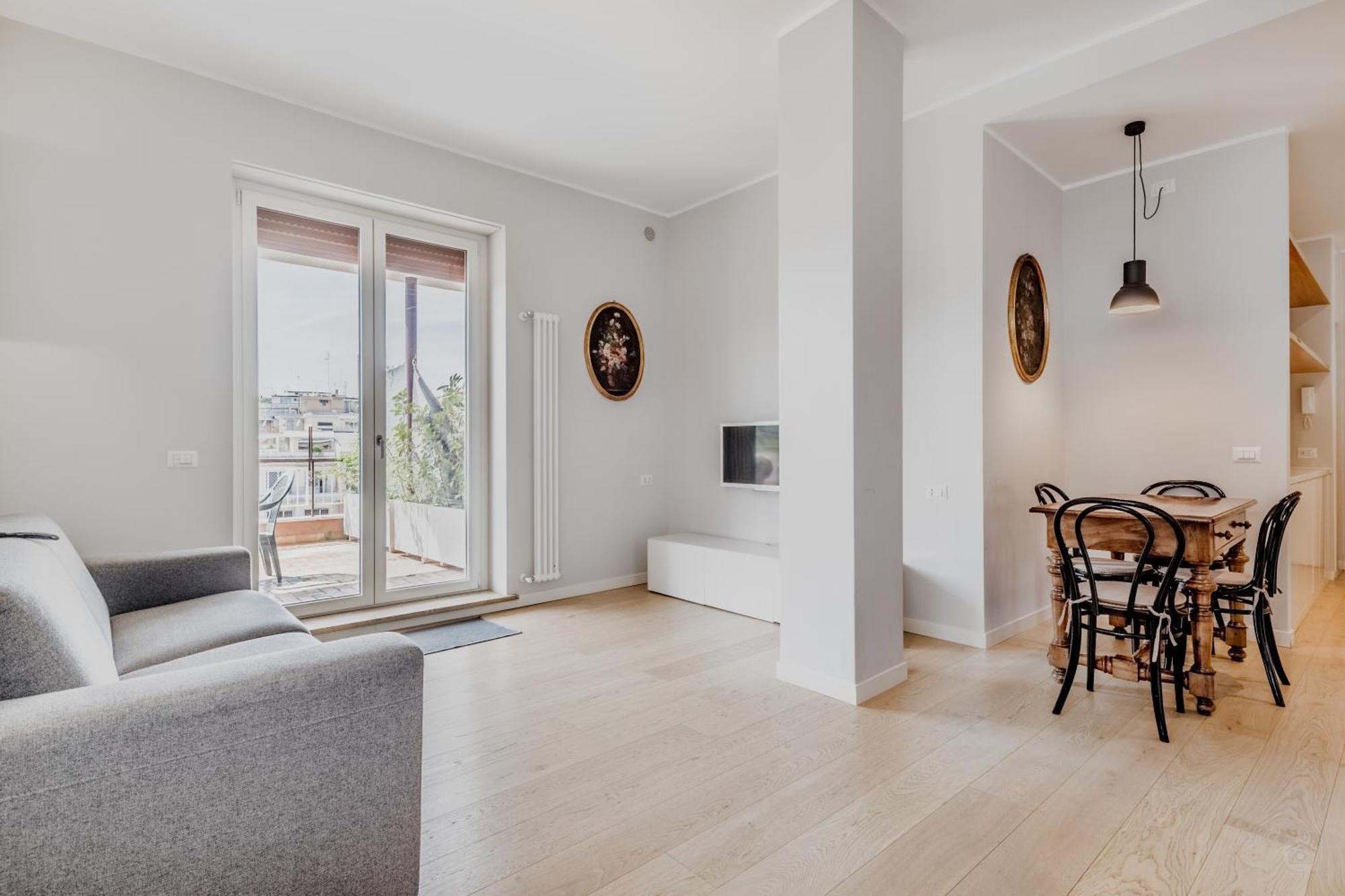 Apartament L'Attico Con Terrazza In Corso Francia Rzym Zewnętrze zdjęcie